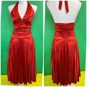 Red halter size 7/8 dress